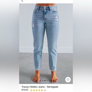 Tracey Hidden Jeans- Wild Oak Boutique. NWT.